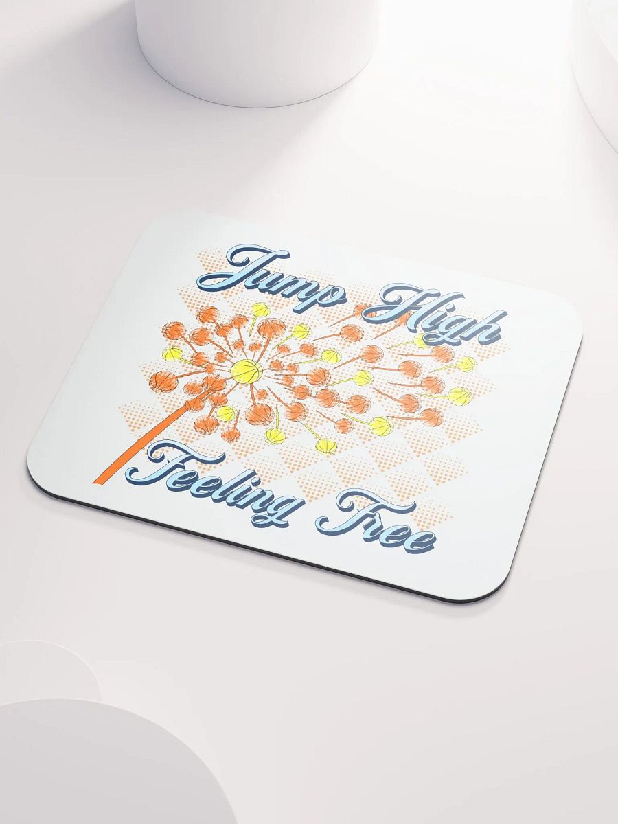 Dandelion Basketball Jump High Feeling Free Dreams Mouse Pad product image (3)