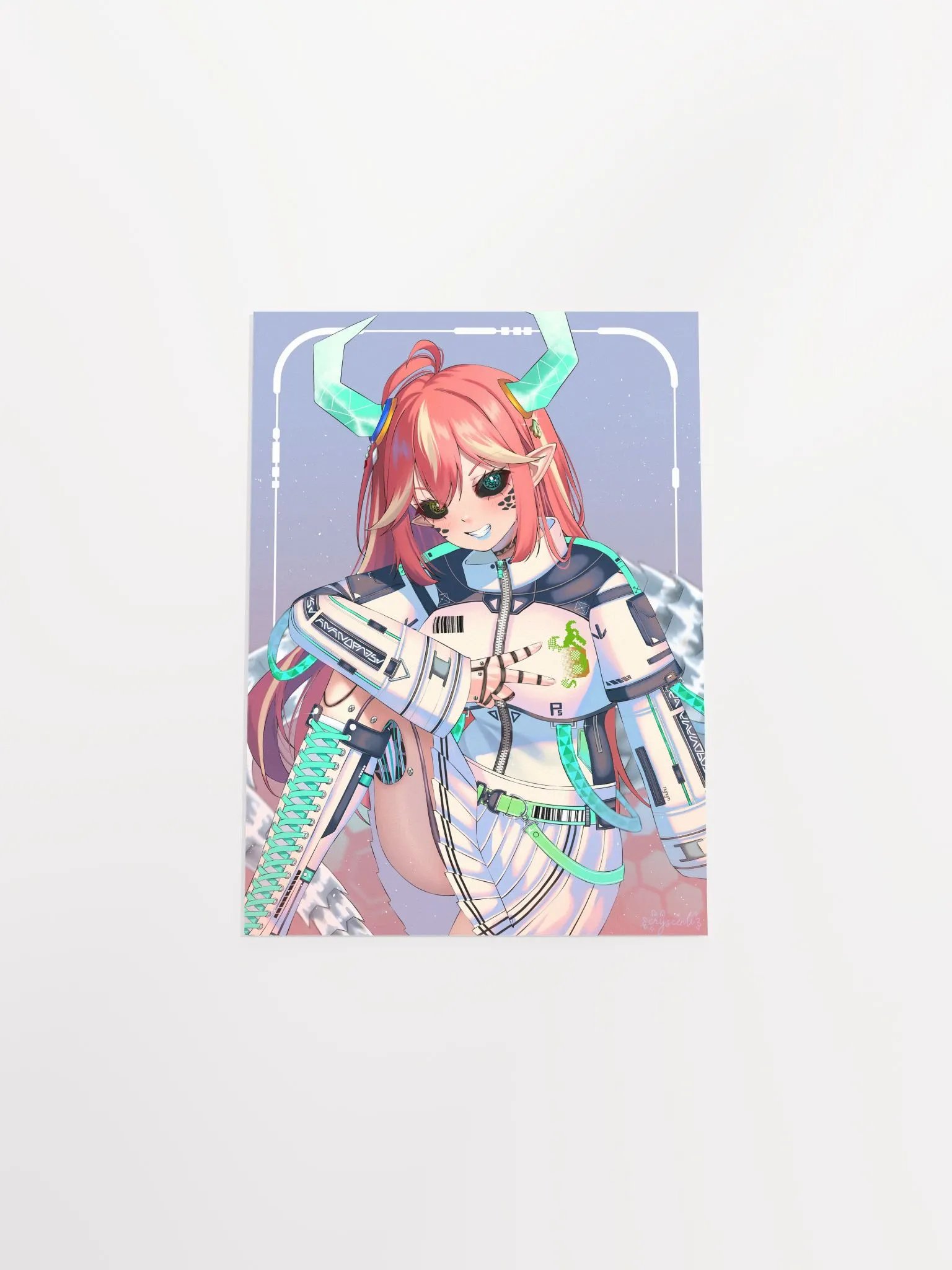 "A Hacking Good Dragon" Print product image (4)