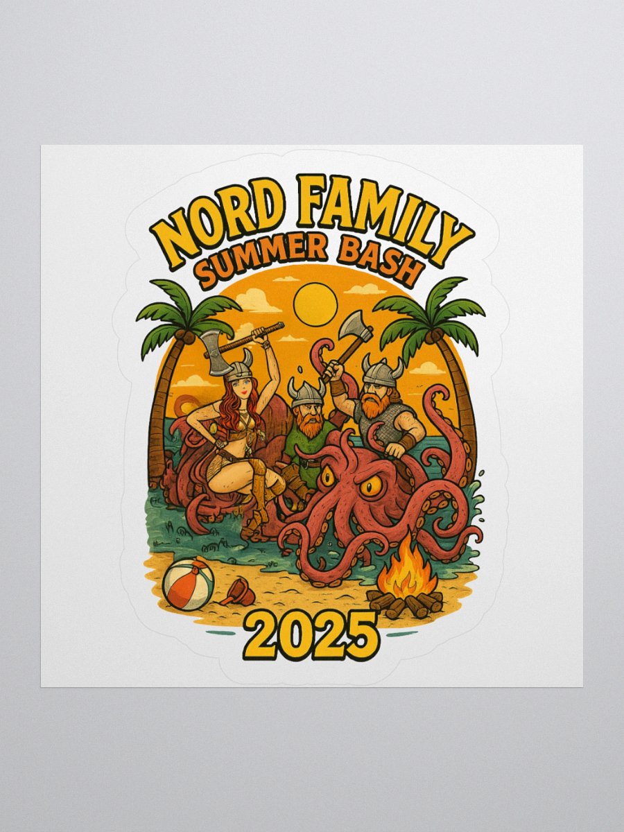 Summer Bash Kraken 2025 Sticker product image (1)