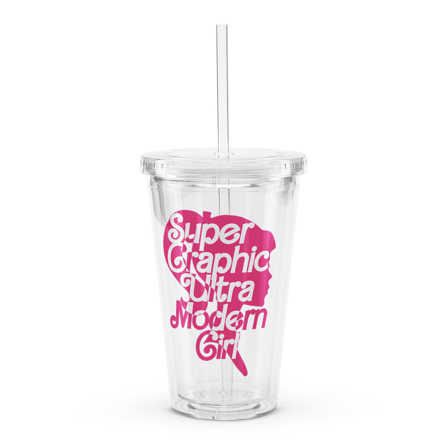 Ultra Modern - Clear Plastic Tumbler product image (1)
