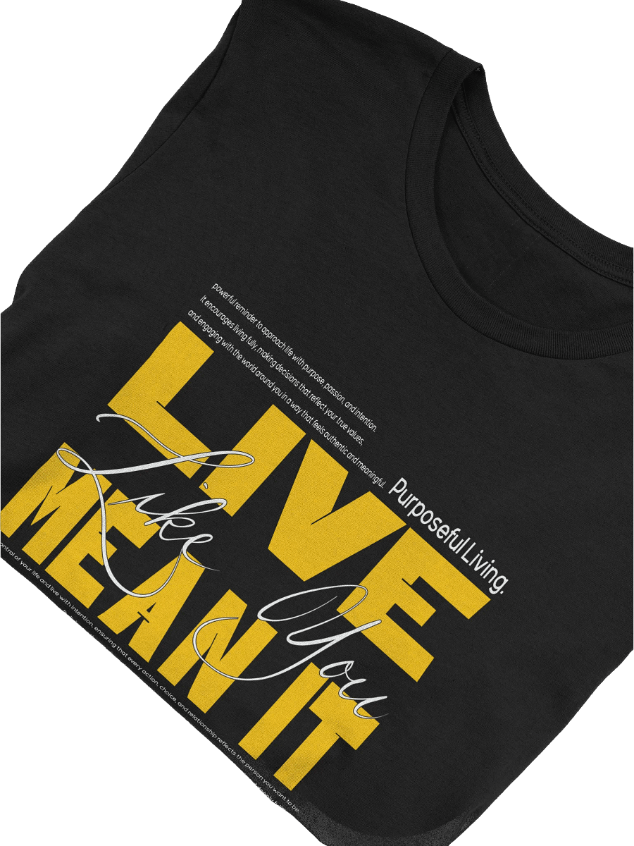 Bold Motivation Yellow T-Shirt product image (5)