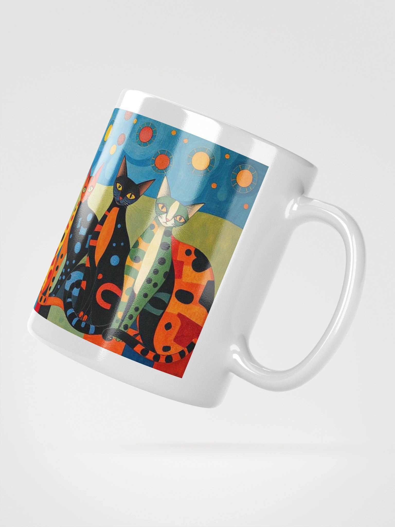 Three Cats Mug product image (4)