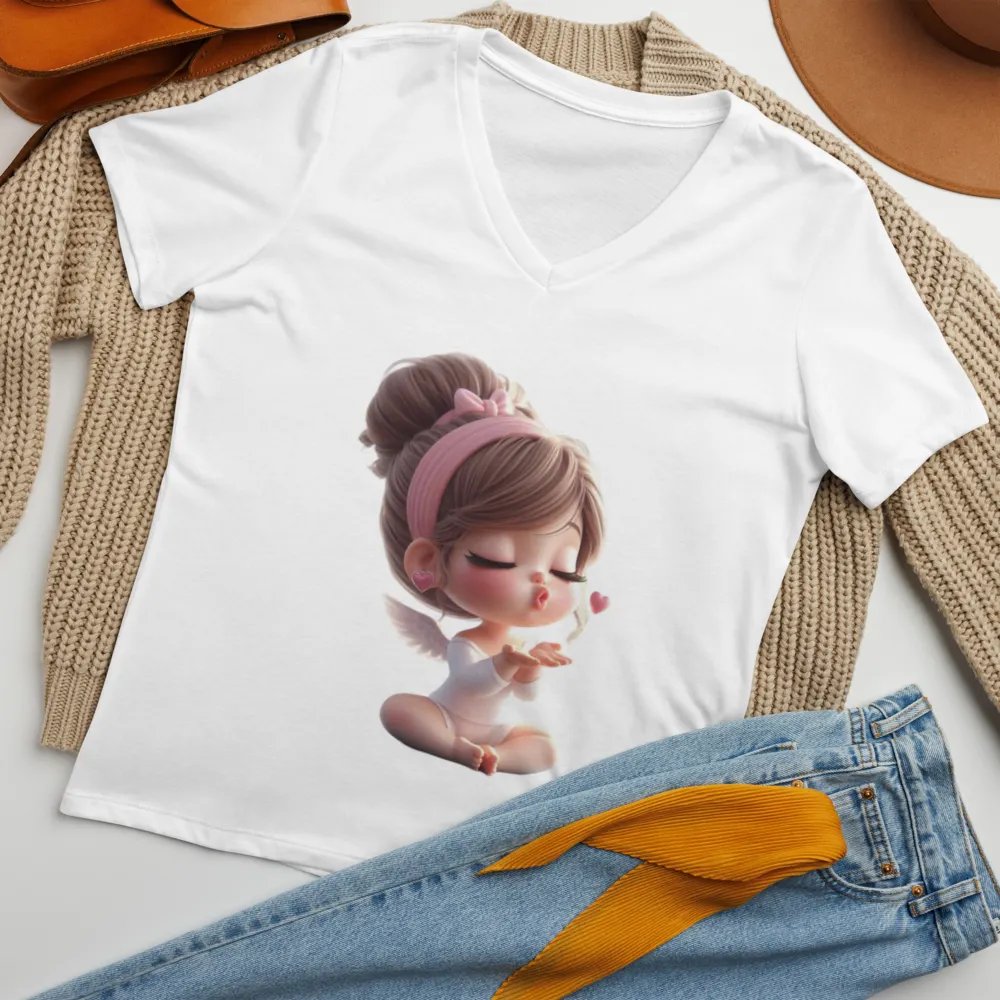 Bella+Canvas Women's Relaxed V-Neck T-Shirt product image (7)