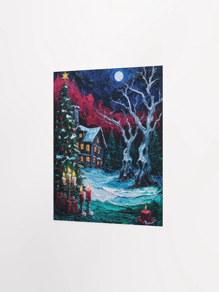 Christmas Winter Cottage Poster product image (14)