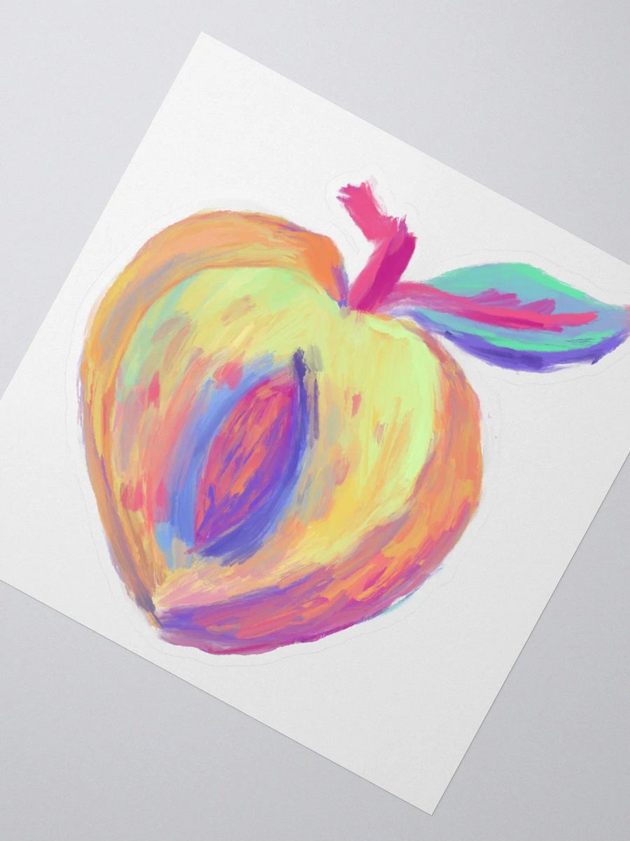Peach Sticker product image (2)