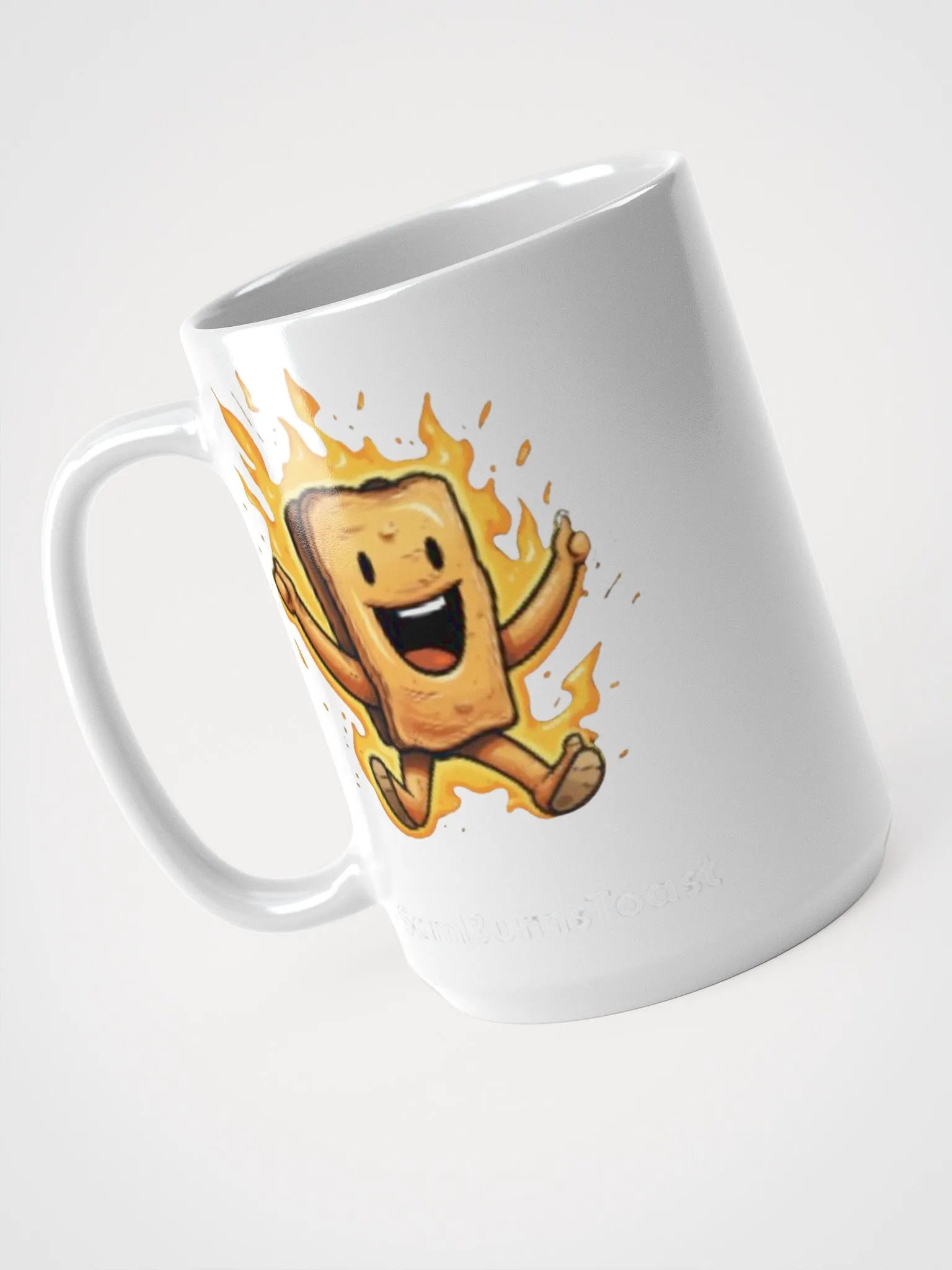 Toasty Large White Mug 15oz product image (3)