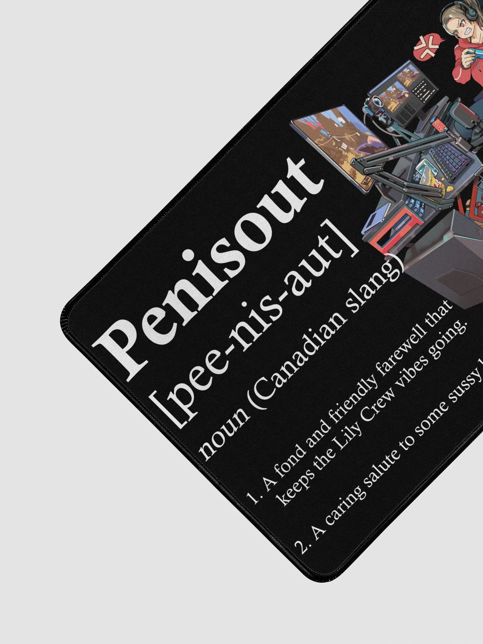 P***sout ~ Desk Mat 12 x 18 by Spoke product image (2)