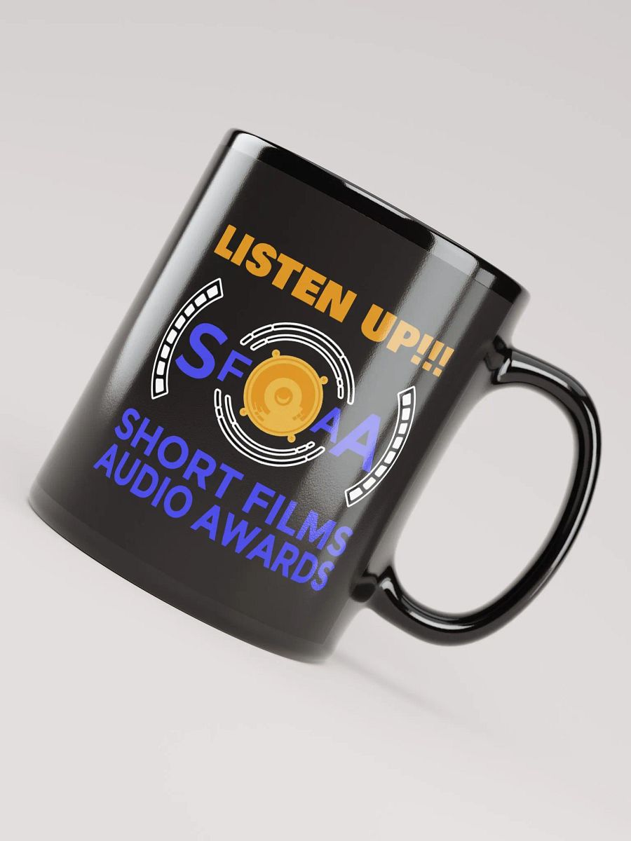BLACK GLOSSY MUG product image (4)