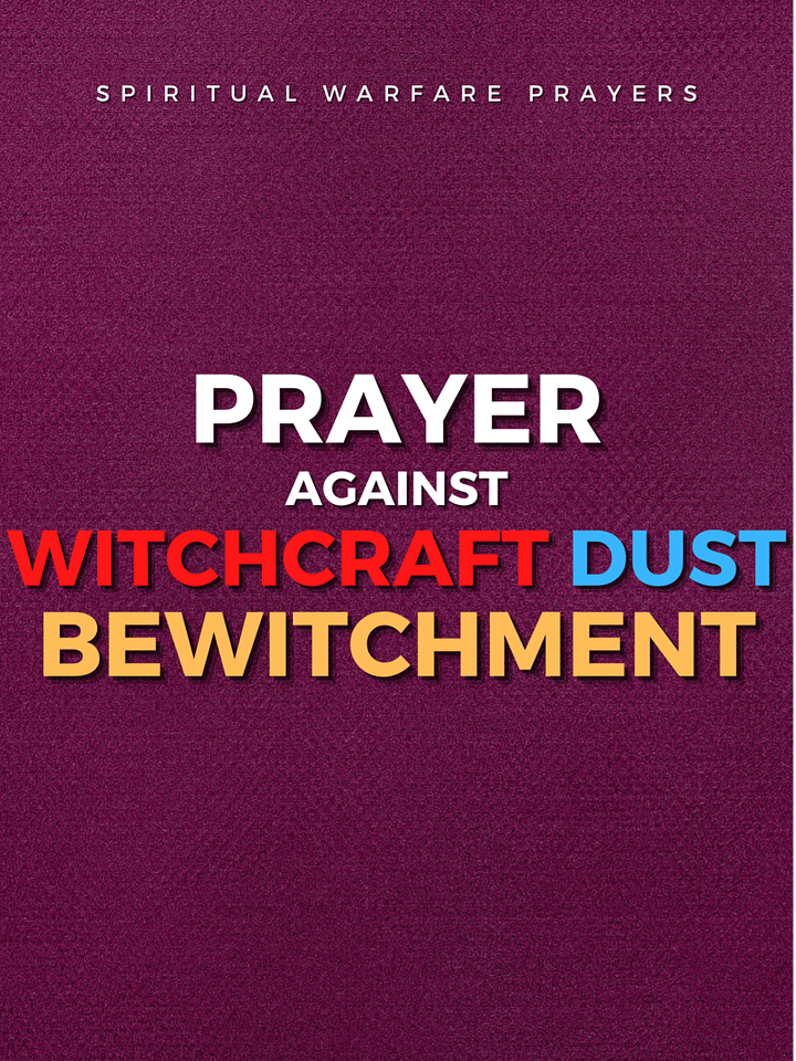 Prayer Against Witchcraft Dust Bewitchment product image (1)