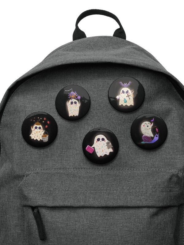 Little Ghost Pin Set #1 product image (2)