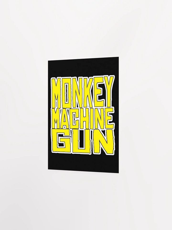 Monkey Machine Gun on the Wall product image (18)