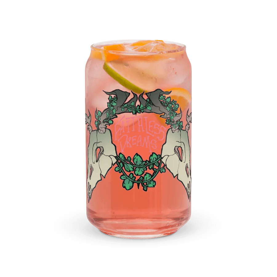Faithless Logo glass cup product image (8)