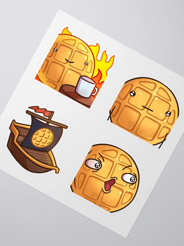 WaffleSmacker Emote Stickers Pack 3 product image (2)