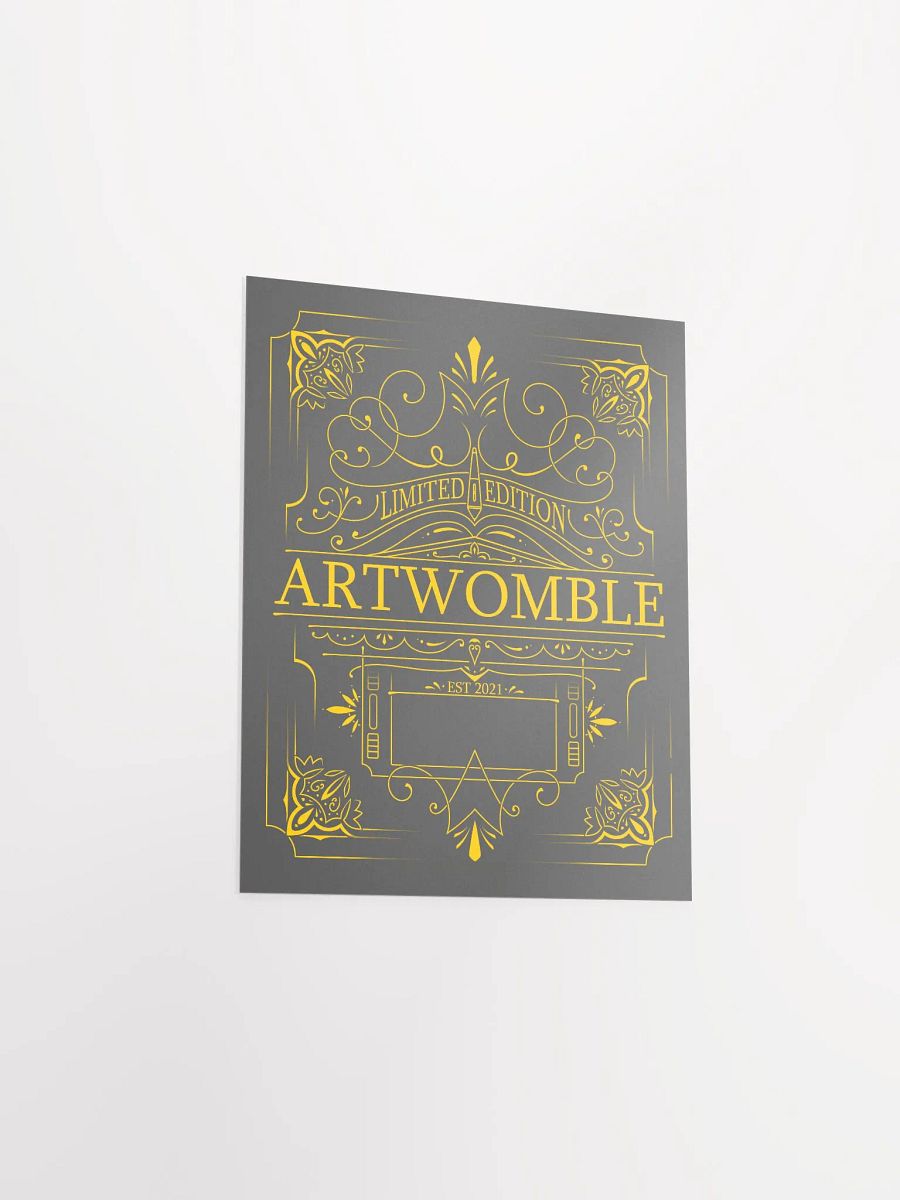 Artwomble Poster - Grey product image (7)