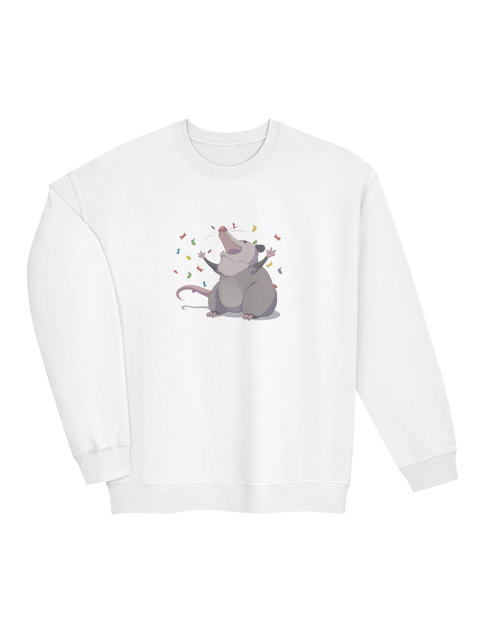 Confetti Possum Crewneck Sweatshirt product image (2)