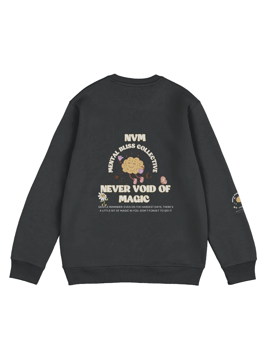 NVM Never Void of Magic Unisex Organic Sweatshirt – Embrace Your Inner Magic product image (2)