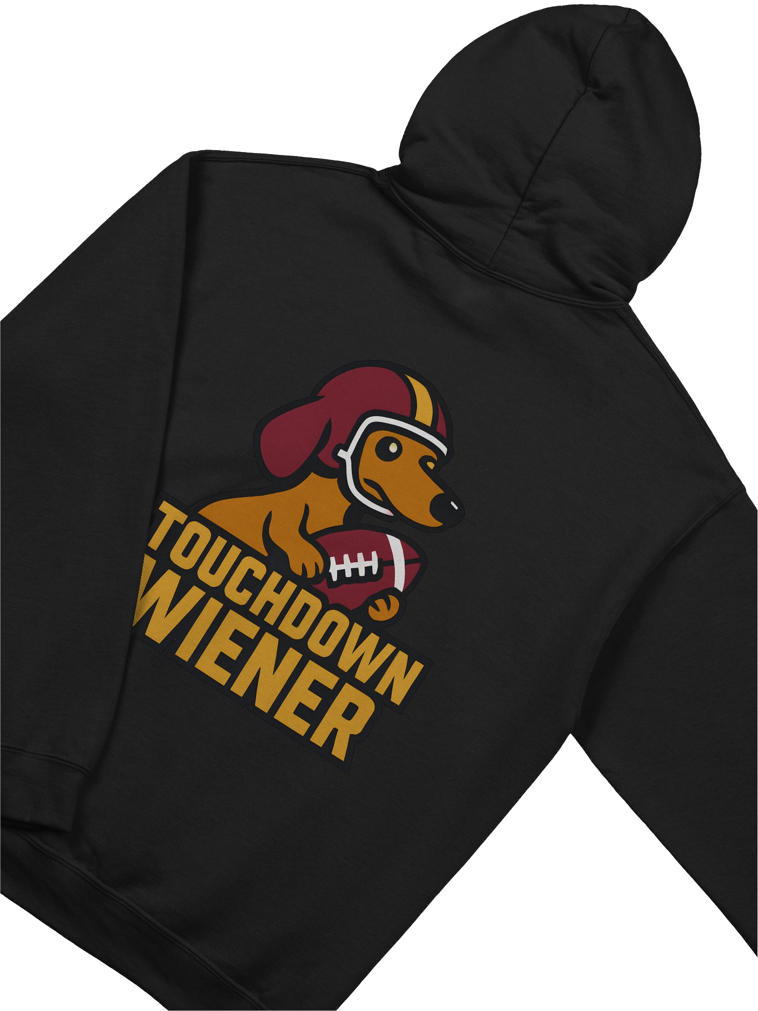 Touchdown Wiener Hoodie – Funny Football Dachshund Gift for Sports Fans product image (12)