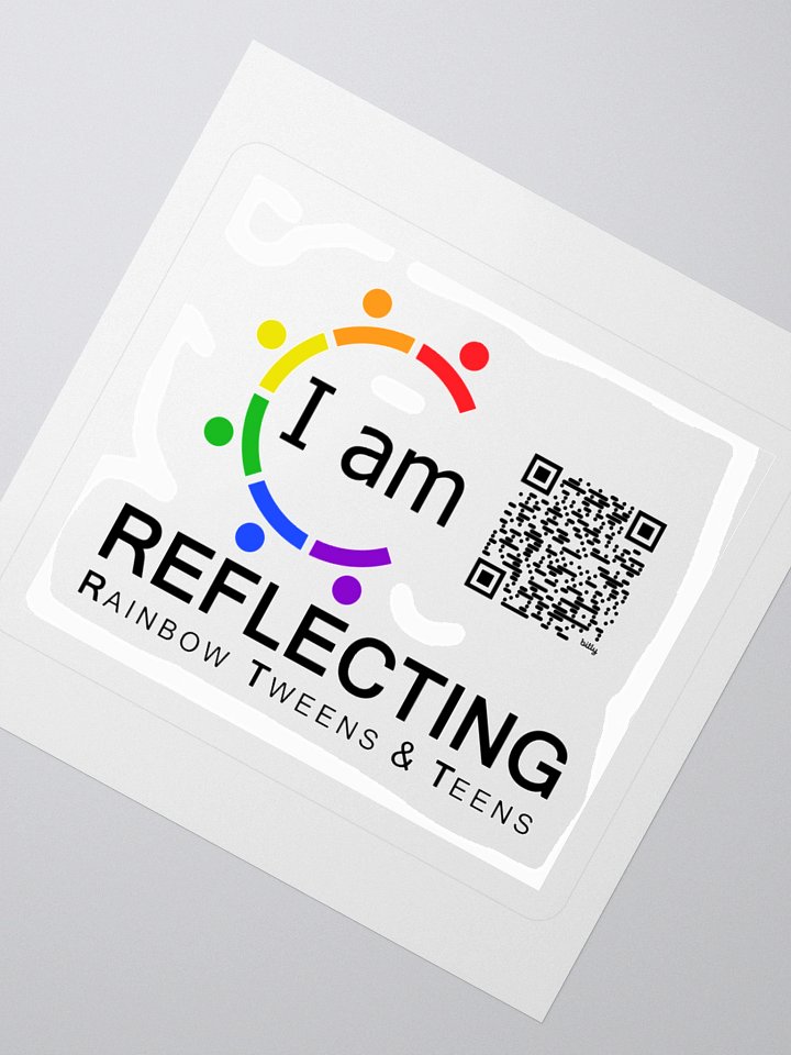 R2T2 sticker with QR code product image (5)