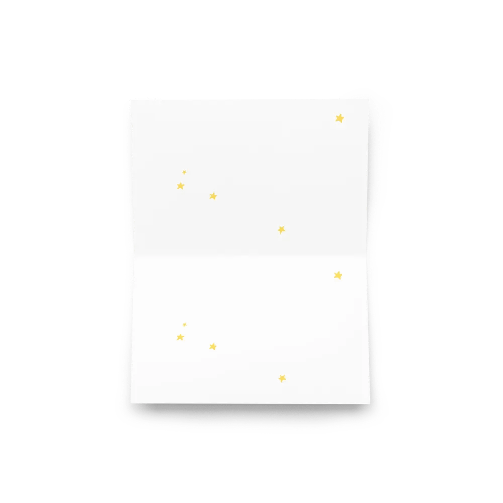 Golden Chai Greeting Card – A Print of an Original Painting product image (3)