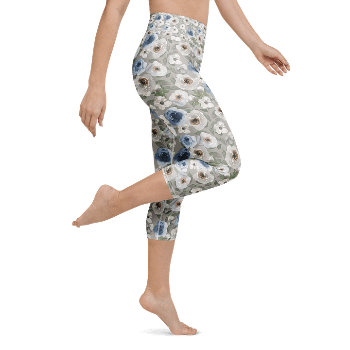 Grey Roses Leggings product image (1)