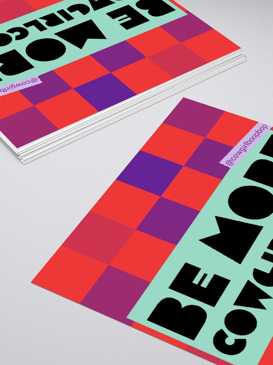 Be More Cowgirlcore Sticker product image (10)