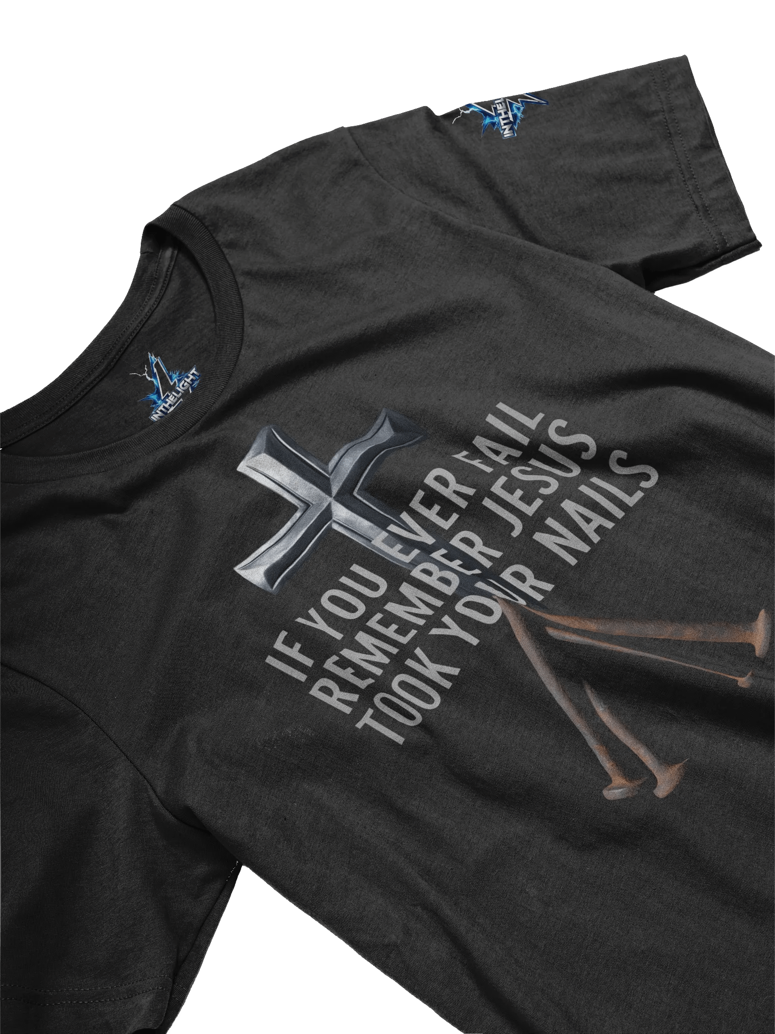 Jesus took your nails t-shirt product image (1)