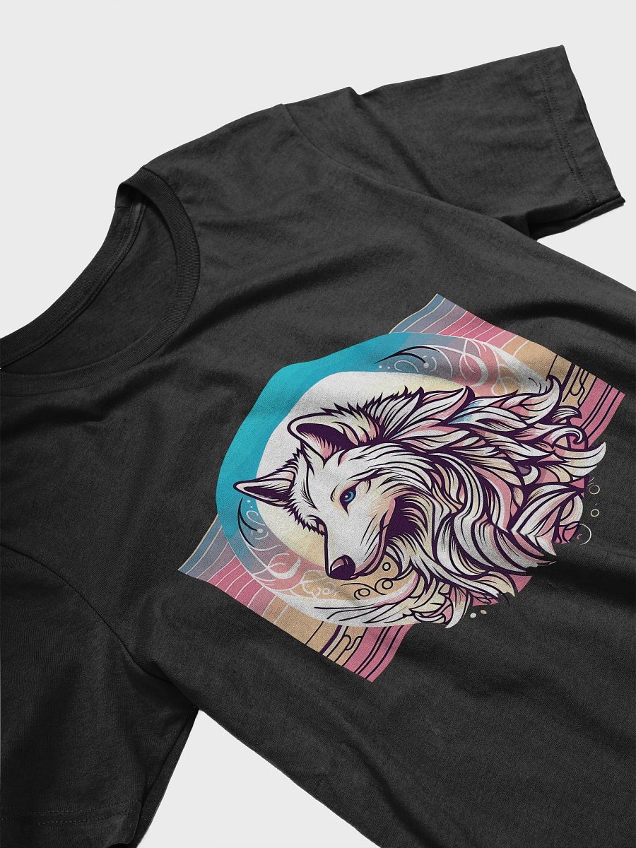 Sunset White Wolf T-shirt product image (3)