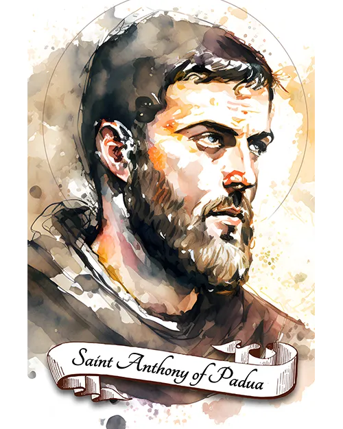Saint Anthony of Padua Poster product image (1)