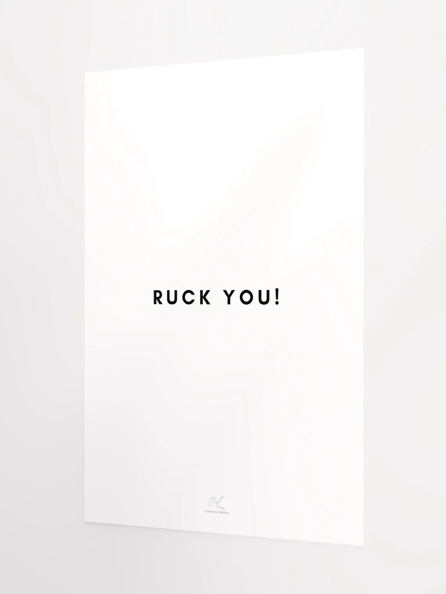 RUCK YOU! Poster product image (9)