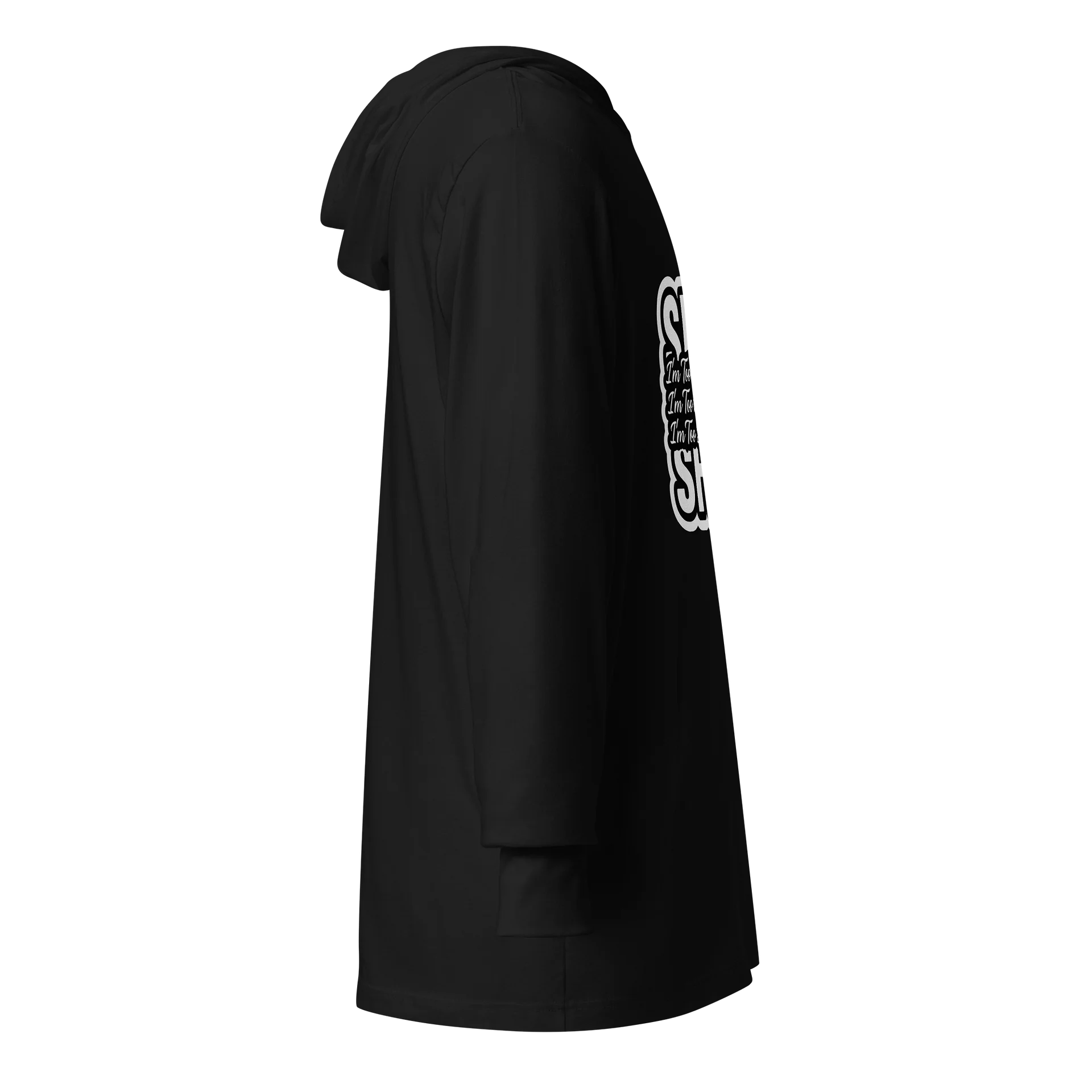 Too Old Unisex Hooded Tee product image (5)