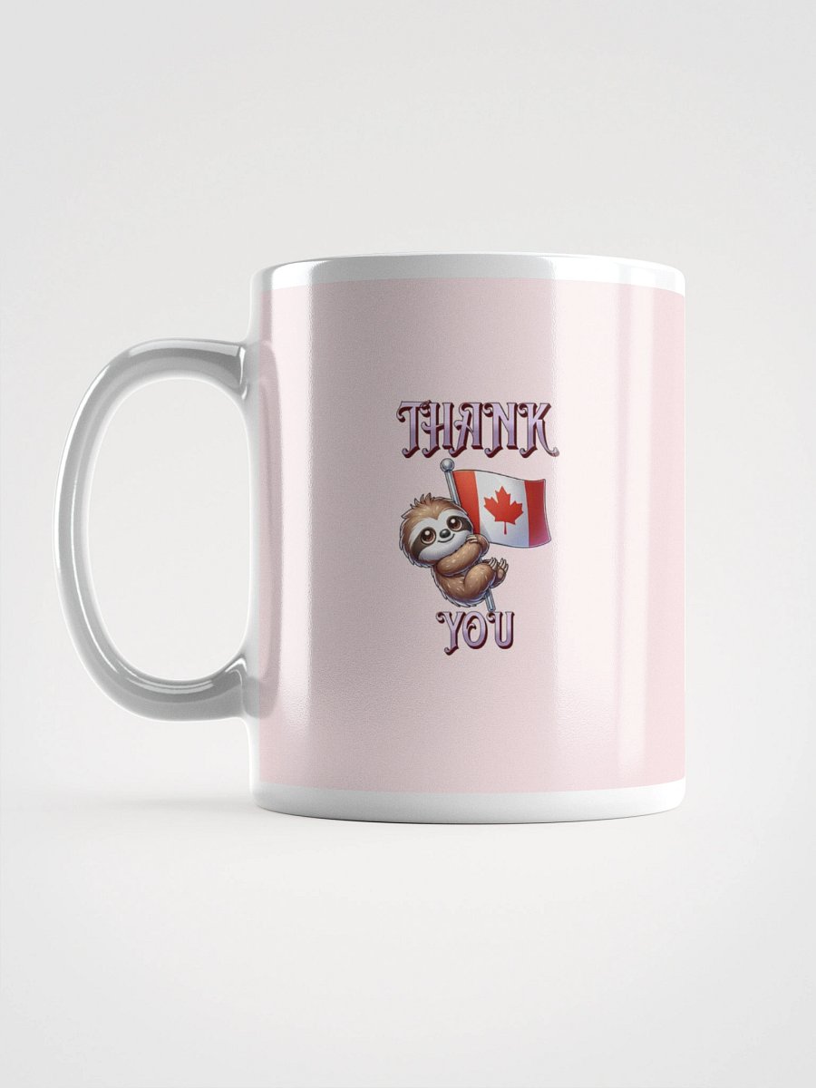 THANK YOU SLOTH CANADA FLAG product image (18)