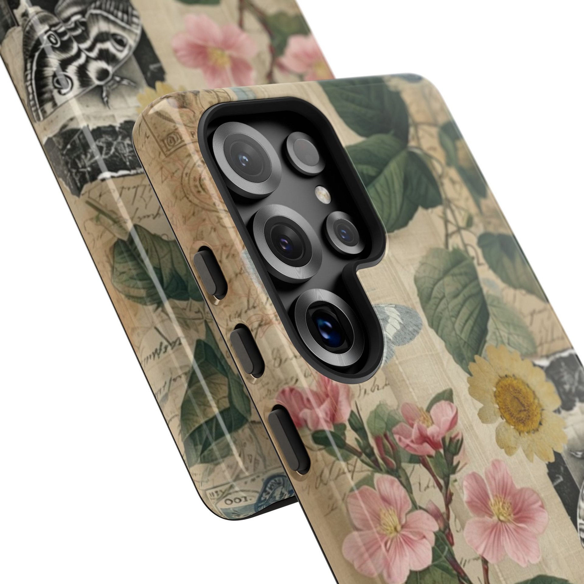 Vintage Botanical Collage Samsung® Tough Case Botanical Collage iPhone Tough Case, Tough Phone Cover, Artistic Phone Protector For Samsung Phones product image (365)