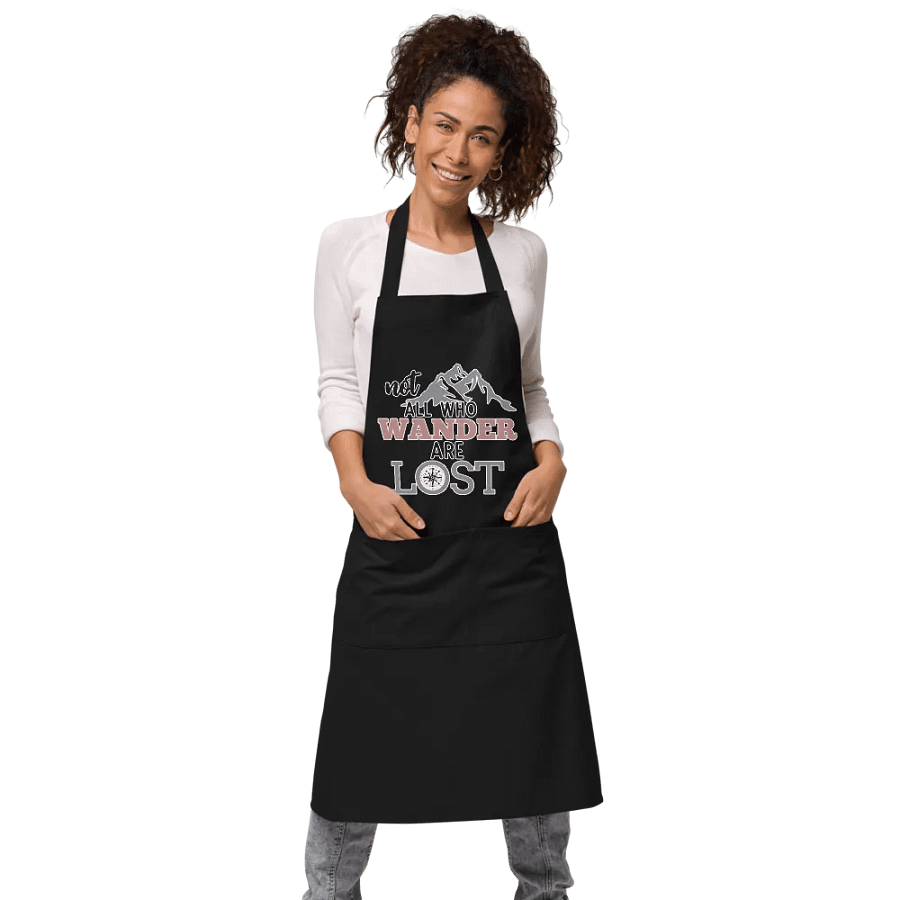 Not All Who Wander Are Lost Organic Cotton Apron product image (11)