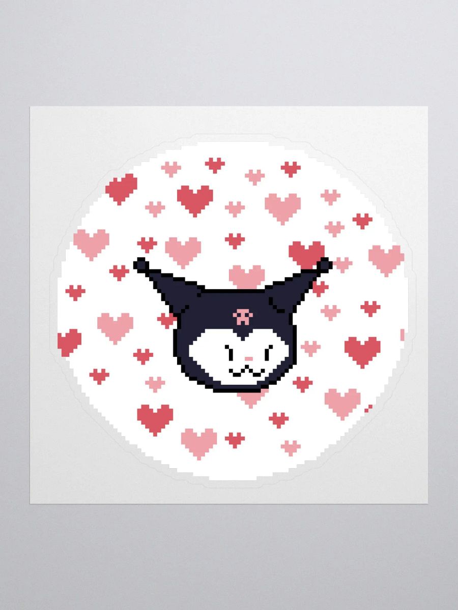 Kuromi Valentines Sticker product image (3)