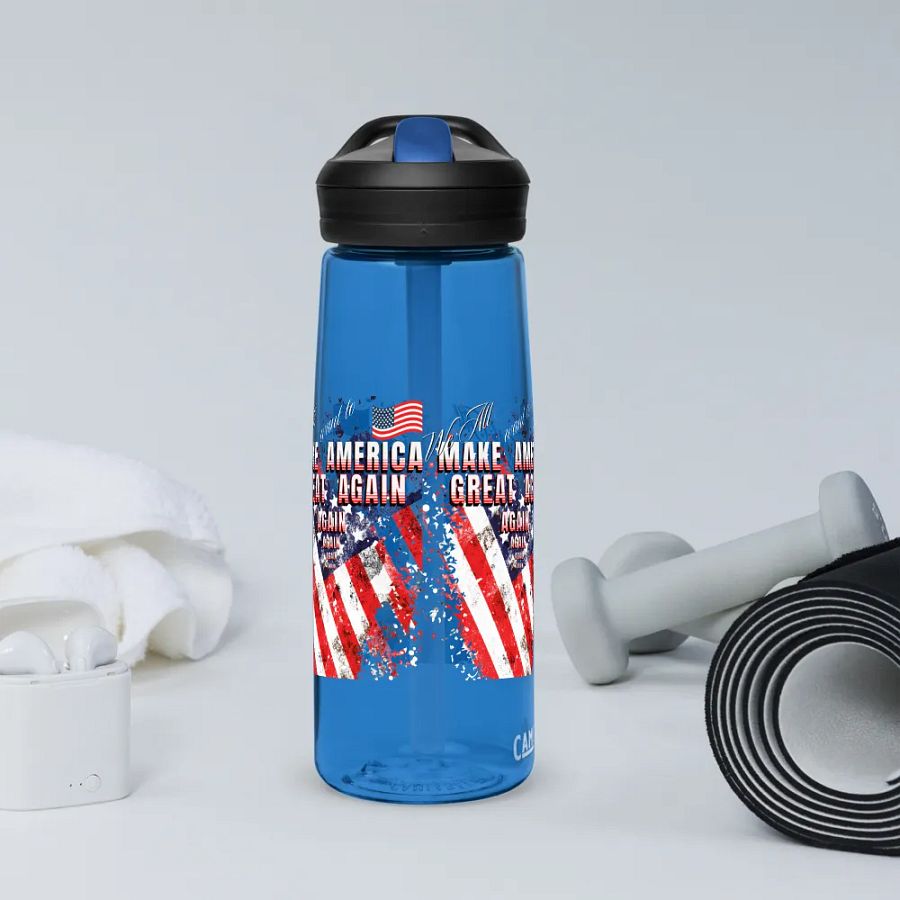 Patriotic Pride Sports Water Bottle for moms dads friends product image (11)