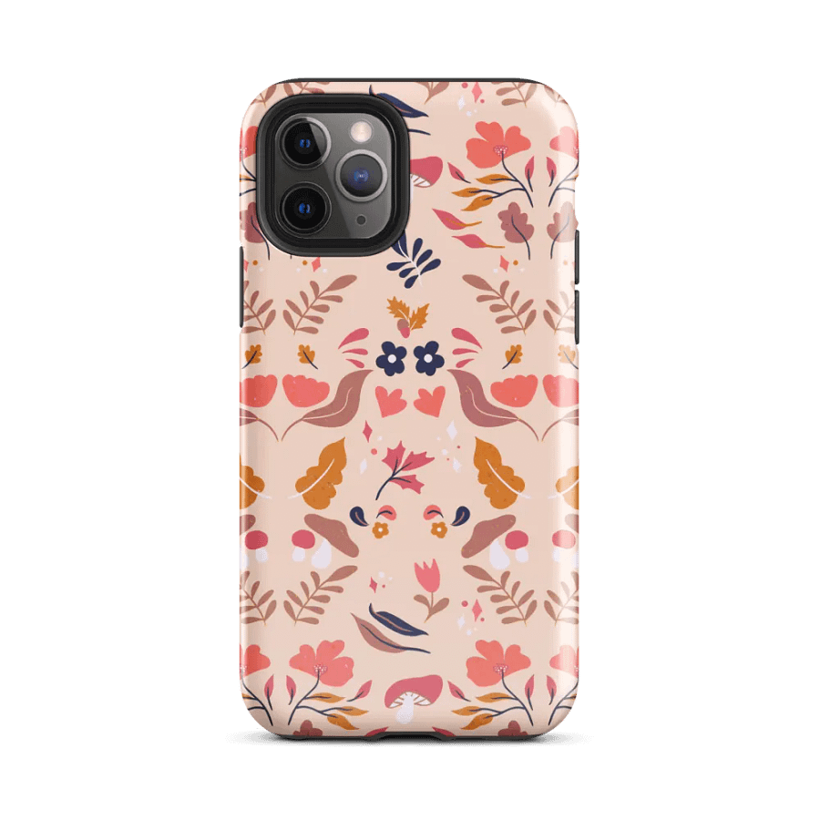 Fall Art Floral Fiesta • iPhone Tough Case product image (1)