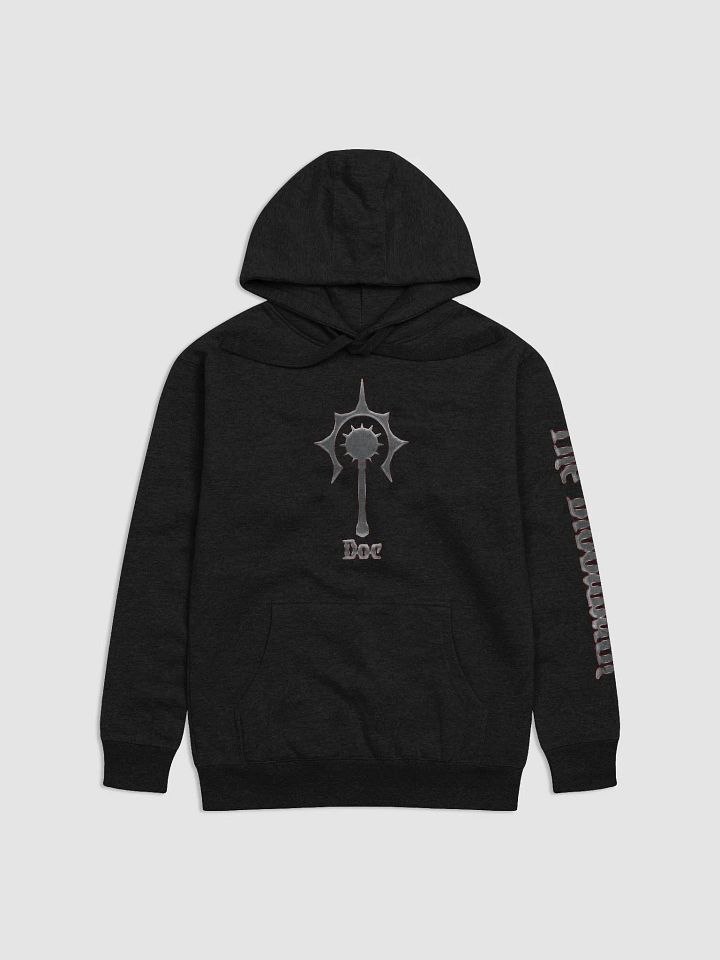 Cleric Hoodie Text Sleeve product image (1)