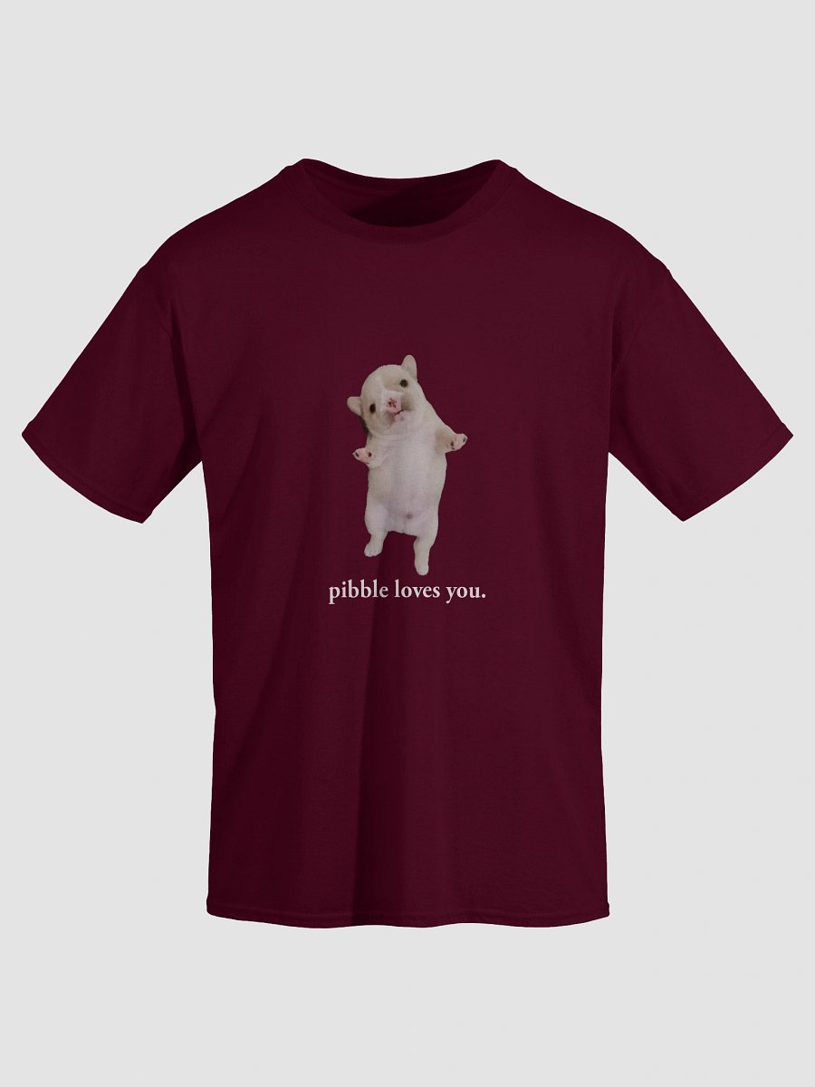 pibble loves you. (tee shirt) -dark colors product image (14)