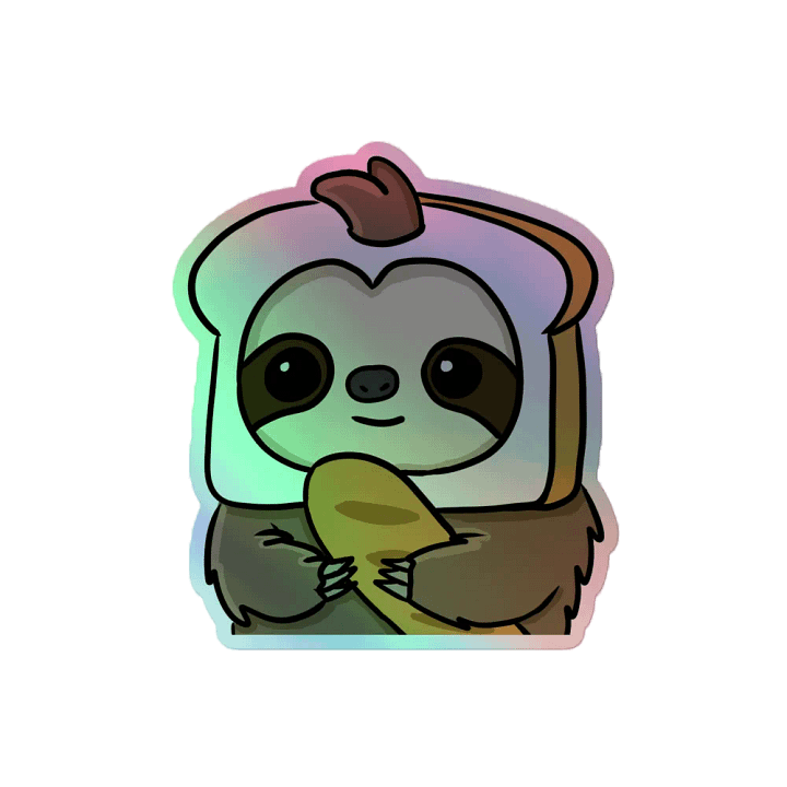 Holographic Sticker Sheet - Loaf product image (2)