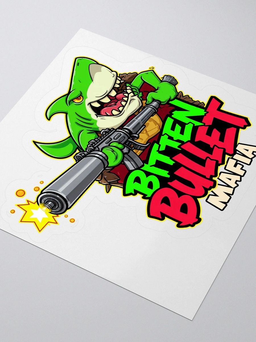 Bitten Bullet Mafia - Shark Sticker product image (7)