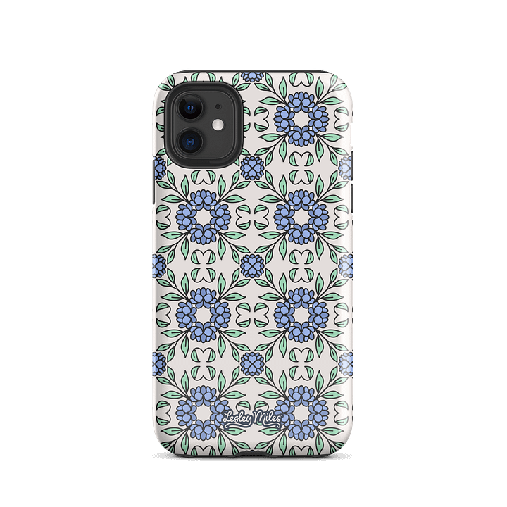 May Blue Floral iPhone® Tough Case product image (47)