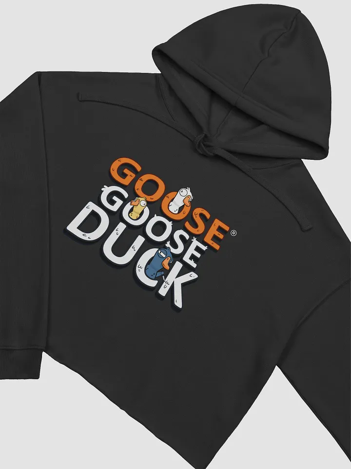Goose Goose Duck Crop Hoodie product image (2)