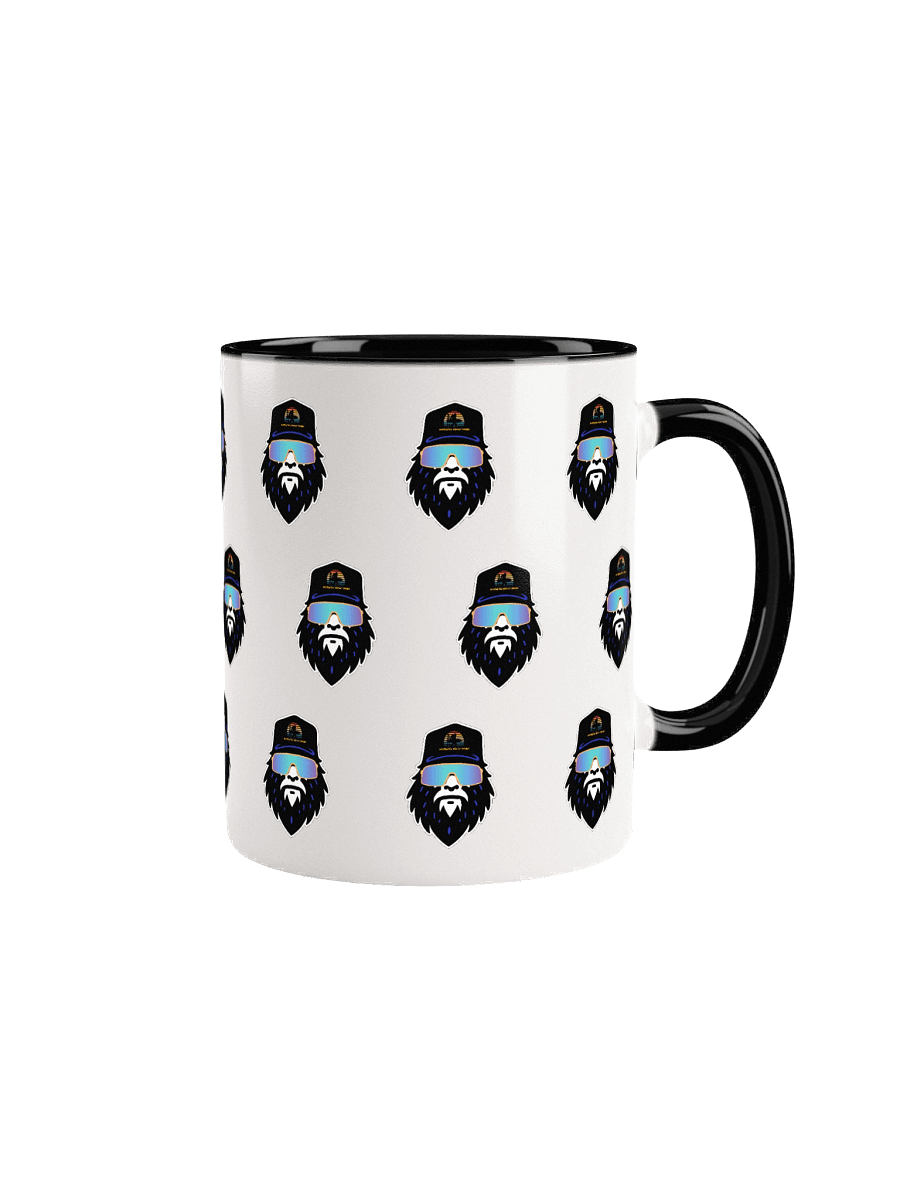 Destination Bigfoot Bronco Bigfoot Monogram Ceramic Mug with Color Inside (Multiple Colors Available) product image (10)