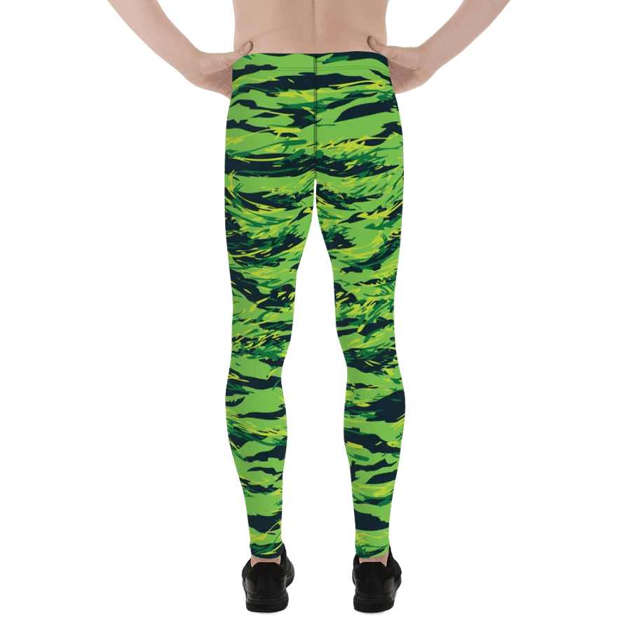 Green Camo Men's Leggings product image (9)