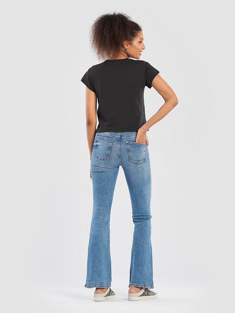 Photo showing Cotton Heritage Women's High-Waisted Tee