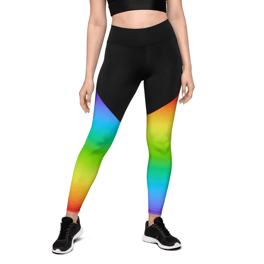 Rainbow Sport Leggings product image (2)