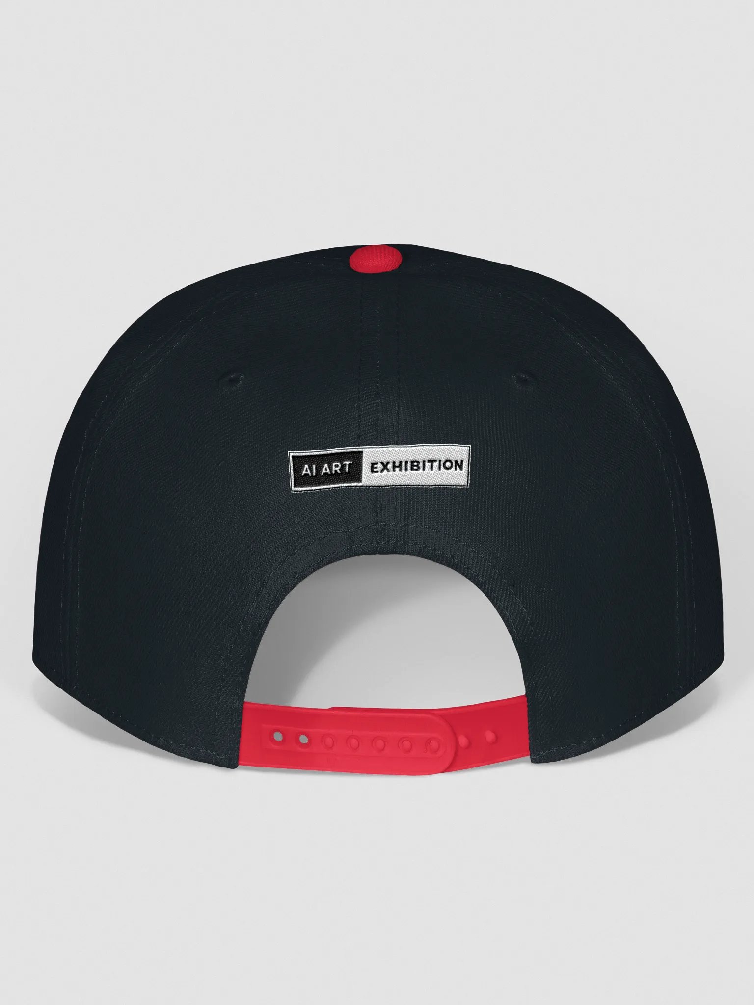 Red "THE LAND OF MILK & HONEY" Snapback Cap product image (4)