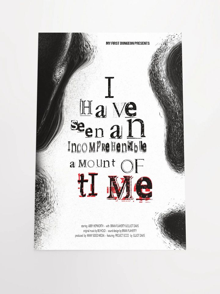 Incomprehensible - Project ECCO Poster product image (1)