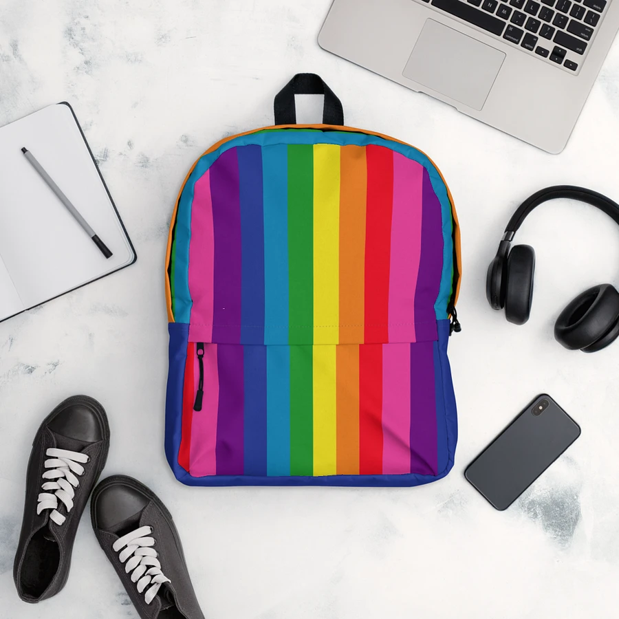 1978 Rainbow Pride Flag = 8-Color - Backpack product image (9)