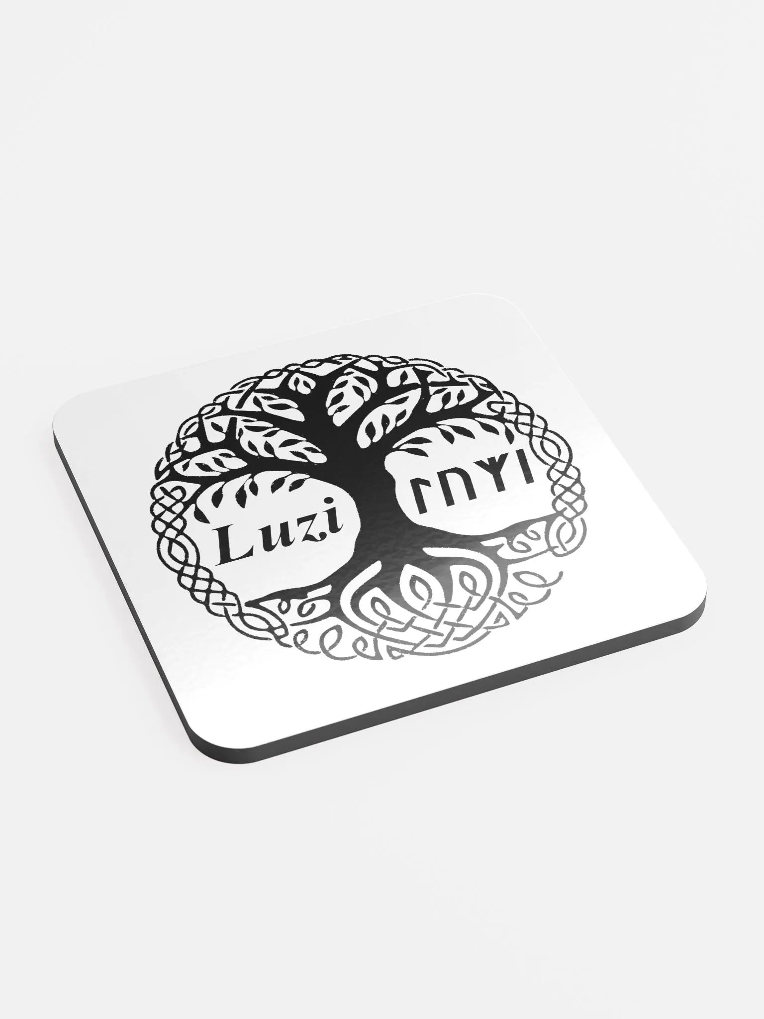 Lebensbaum | Luzi Logo | Bierdeckel product image (2)